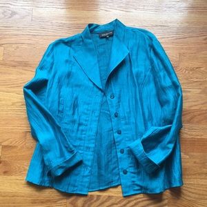 Jones New York Collection Button Down Top